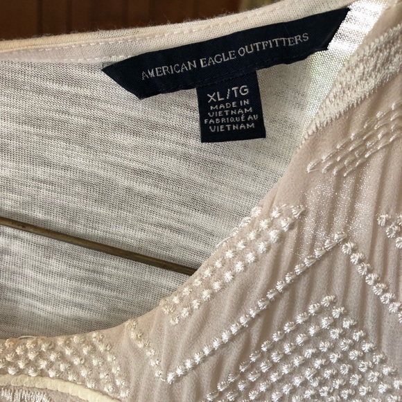 American Eagle embroidered tank top - Picture 4 of 4